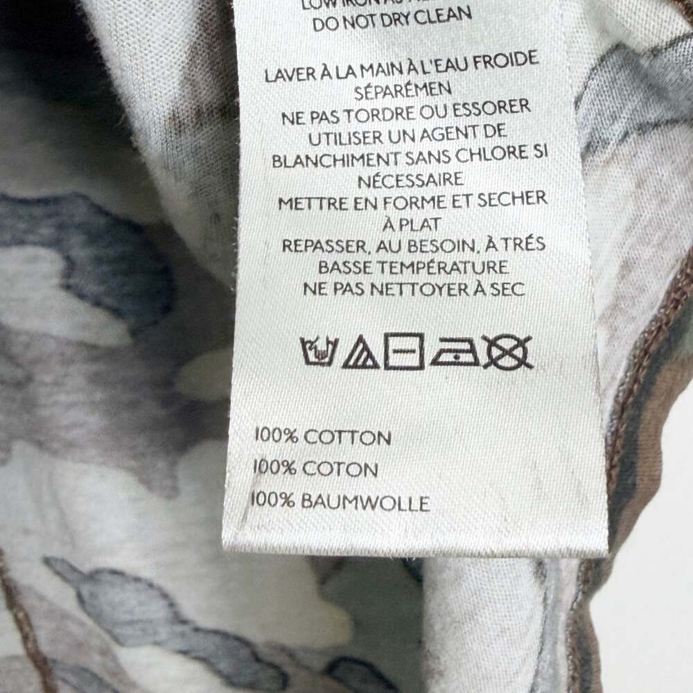 WE THE FREE FREE PEOPLE Nina Printed T-Shirt Short Sleeve Crewneck Camo Womens S - Picture 6 of 8